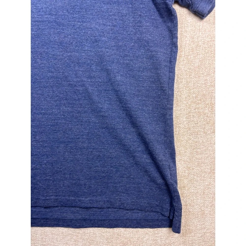 Polo Ralph Lauren Mens 2XLT Blue Heather Short Sleeve Pony Logo Polo Shirt